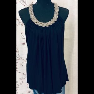 Spense halter necklace top